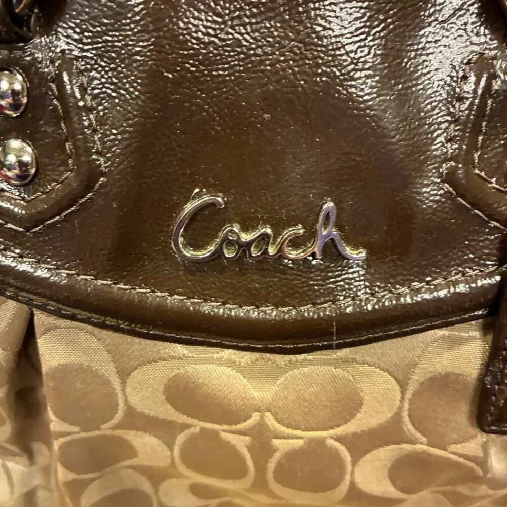 Coach Ashley Signature Satchel